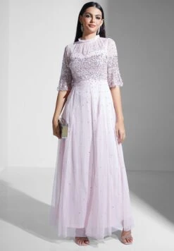 Embellished Mesh Detail Dress 7 Embellished Mesh Detail Dress -Silk Bloom Dresses Store 4 zoom desktop 1932