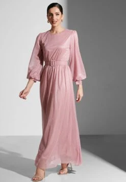 Puff Sleeve Belted Dress 7 Puff Sleeve Belted Dress -Silk Bloom Dresses Store 4 zoom desktop 1935