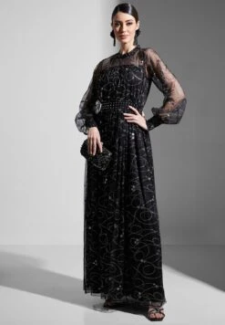 Shimmer Printed Dress 7 Shimmer Printed Dress -Silk Bloom Dresses Store 4 zoom desktop 1945