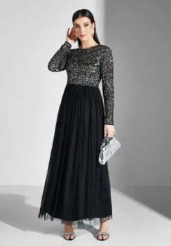 Sequin Detail Plisse Dress 7 Sequin Detail Plisse Dress -Silk Bloom Dresses Store 4 zoom desktop 1954