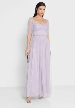 Square Neck Puff Sleeve Dress -Silk Bloom Dresses Store 4 zoom desktop 1979