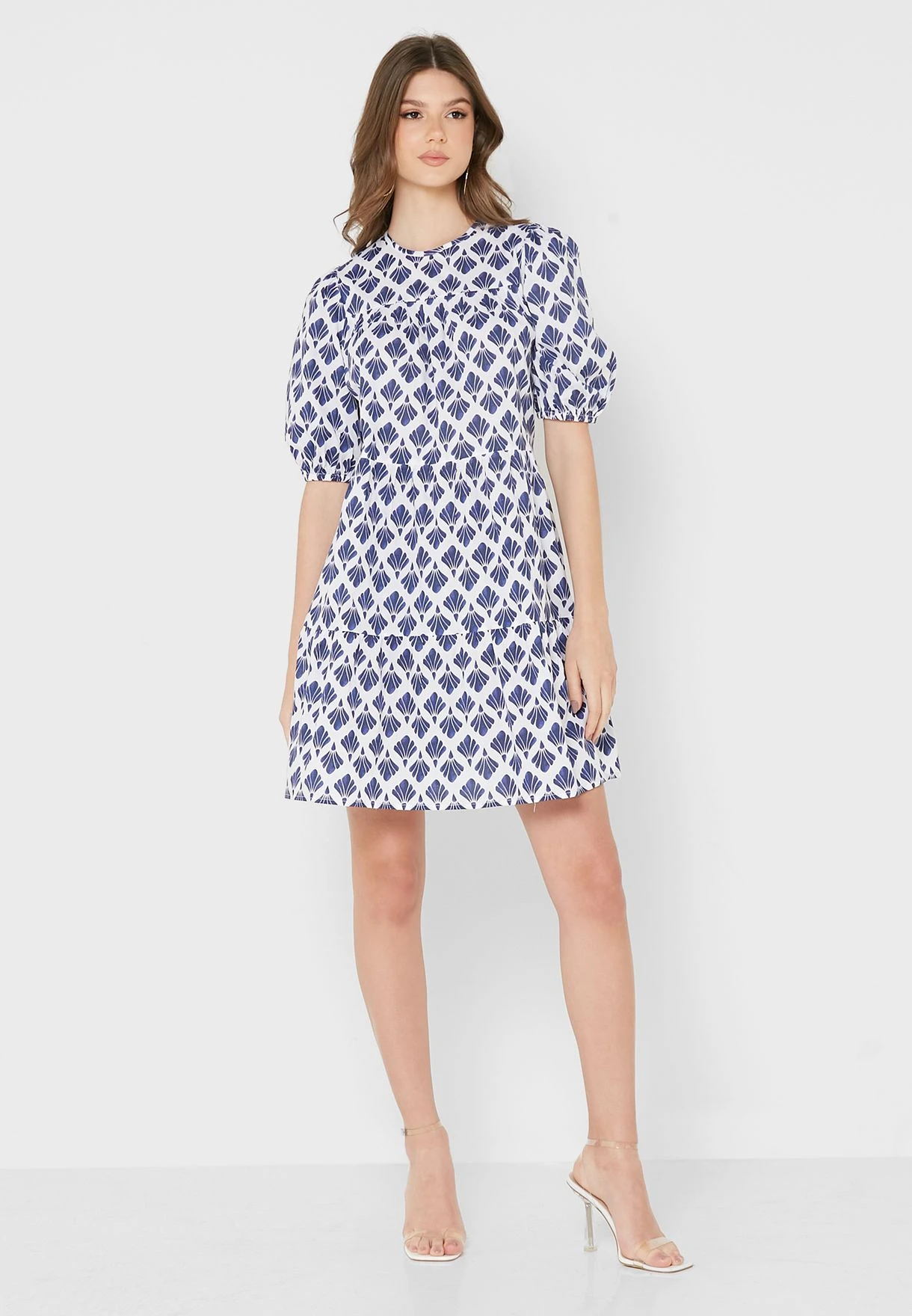 Little Mistress Blue Print Mini By Vogue Williams 4 Little Mistress Blue Print Mini By Vogue Williams - Image 4