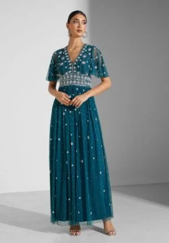 Mesh Detail Embellished Dress -Silk Bloom Dresses Store 4 zoom desktop 2014