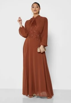 Embroidered Detail Dress -Silk Bloom Dresses Store 4 zoom desktop 2027