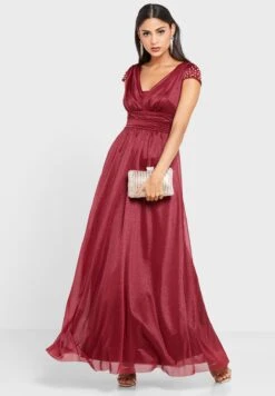 Shimmer A-Line Dress -Silk Bloom Dresses Store 4 zoom desktop 2034