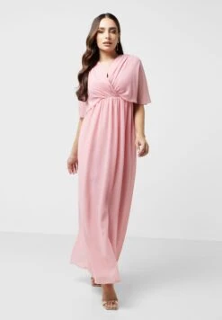 Ruched Detail A-Line Dress -Silk Bloom Dresses Store 4 zoom desktop 2036