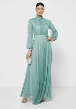 Embellished Detail Fit & Flare Dress -Silk Bloom Dresses Store 4 zoom desktop 2046