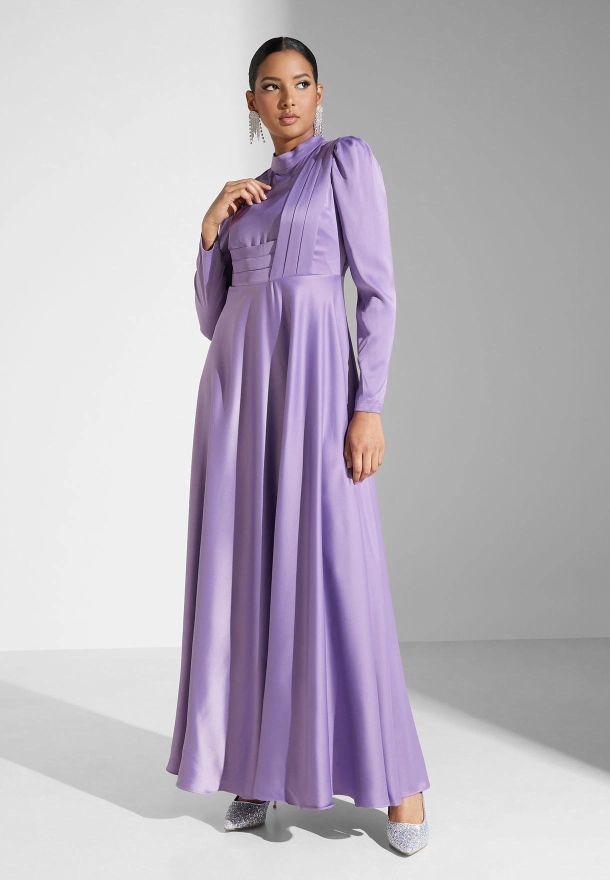 Pleat Detail Dress 4 Pleat Detail Dress - Image 4