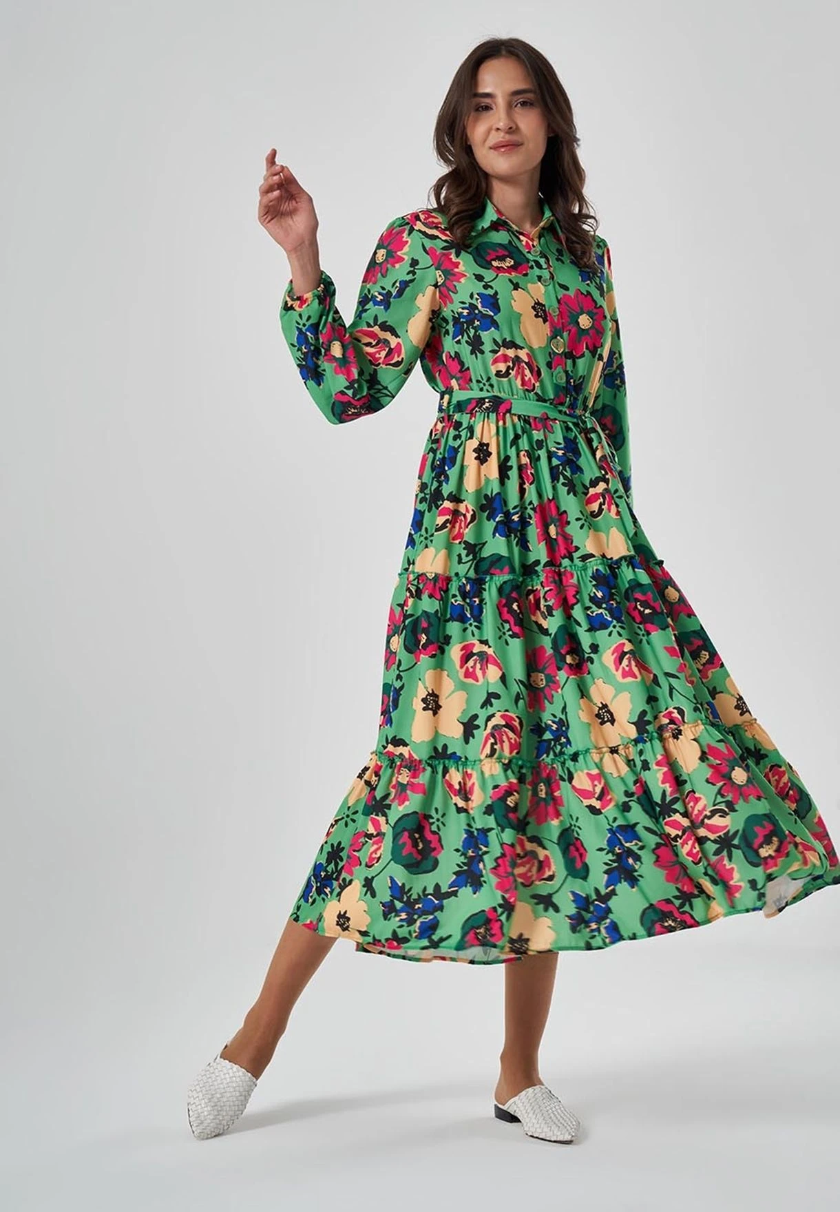 Floral Print Dress 4 Floral Print Dress - Image 4