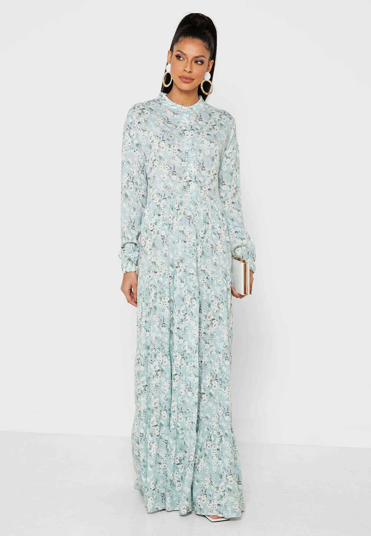 Pocket Detail Printed Dress 4 Pocket Detail Printed Dress - Image 4