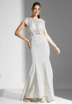 Floral Lace Bridal Dress -Silk Bloom Dresses Store 4 zoom desktop 2072