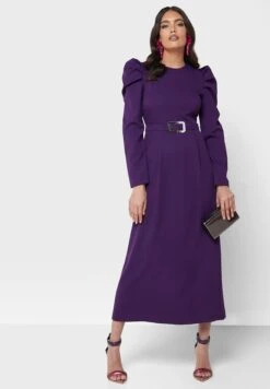 Puff Sleeve Shift Dress 7 Puff Sleeve Shift Dress -Silk Bloom Dresses Store 4 zoom desktop 2089