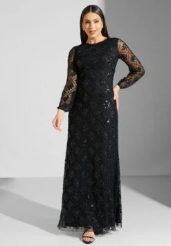 Sequined Maxi Dress -Silk Bloom Dresses Store 4 zoom desktop 2097