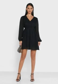 JACQUELINE DE YONG Puffed Sleeves Wrap Dress -Silk Bloom Dresses Store 4 zoom desktop 21