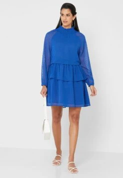 ELLA Gathered Waist Tiered Dress -Silk Bloom Dresses Store 4 zoom desktop 222