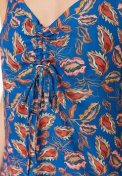 Trendyol Tie Detail Printed Strappy Dress -Silk Bloom Dresses Store 4 zoom desktop 232