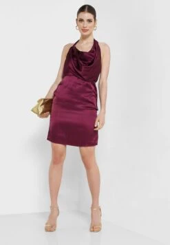 Cowl Neck Knitted Dress -Silk Bloom Dresses Store 4 zoom desktop 270