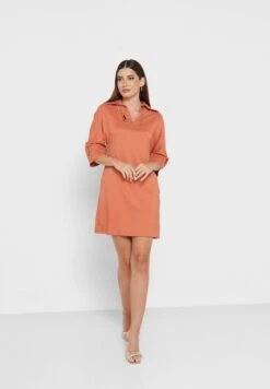 Sleeve Detail Polo Neck Dress -Silk Bloom Dresses Store 4 zoom desktop 274