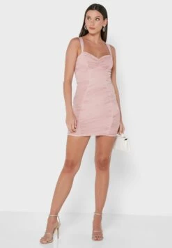 Sweetheart Neck Bodycon Dress -Silk Bloom Dresses Store 4 zoom desktop 287