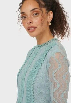 NA-KD Lace Detail Sleeves Mini Dress -Silk Bloom Dresses Store 4 zoom desktop 303