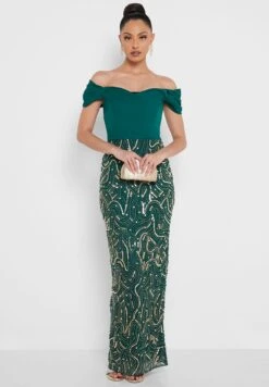 Sequin Detail Off Shoulder Dress 7 Sequin Detail Off Shoulder Dress -Silk Bloom Dresses Store 4 zoom desktop 305