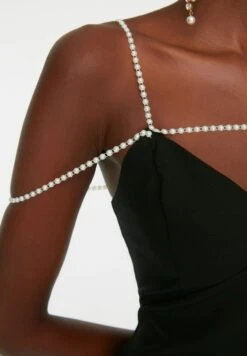 Trendyol Strappy Plunge Neck Dress -Silk Bloom Dresses Store 4 zoom desktop 319