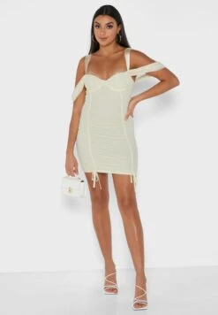 Ruched Off Shoulder Dress 7 Ruched Off Shoulder Dress -Silk Bloom Dresses Store 4 zoom desktop 322