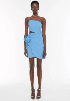 Trendyol One Shoulder Strappy Tie Detail Dress 8 Trendyol One Shoulder Strappy Tie Detail Dress -Silk Bloom Dresses Store 4 zoom desktop 382