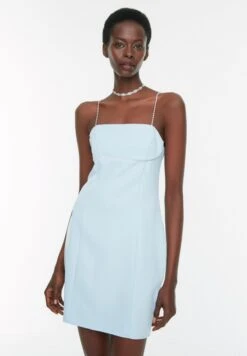 Trendyol Strappy Knitted Bodycon Dress -Silk Bloom Dresses Store 4 zoom desktop 396