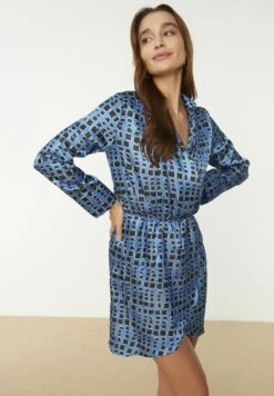 Trendyol Printed Button Detail Dress -Silk Bloom Dresses Store 4 zoom desktop 40