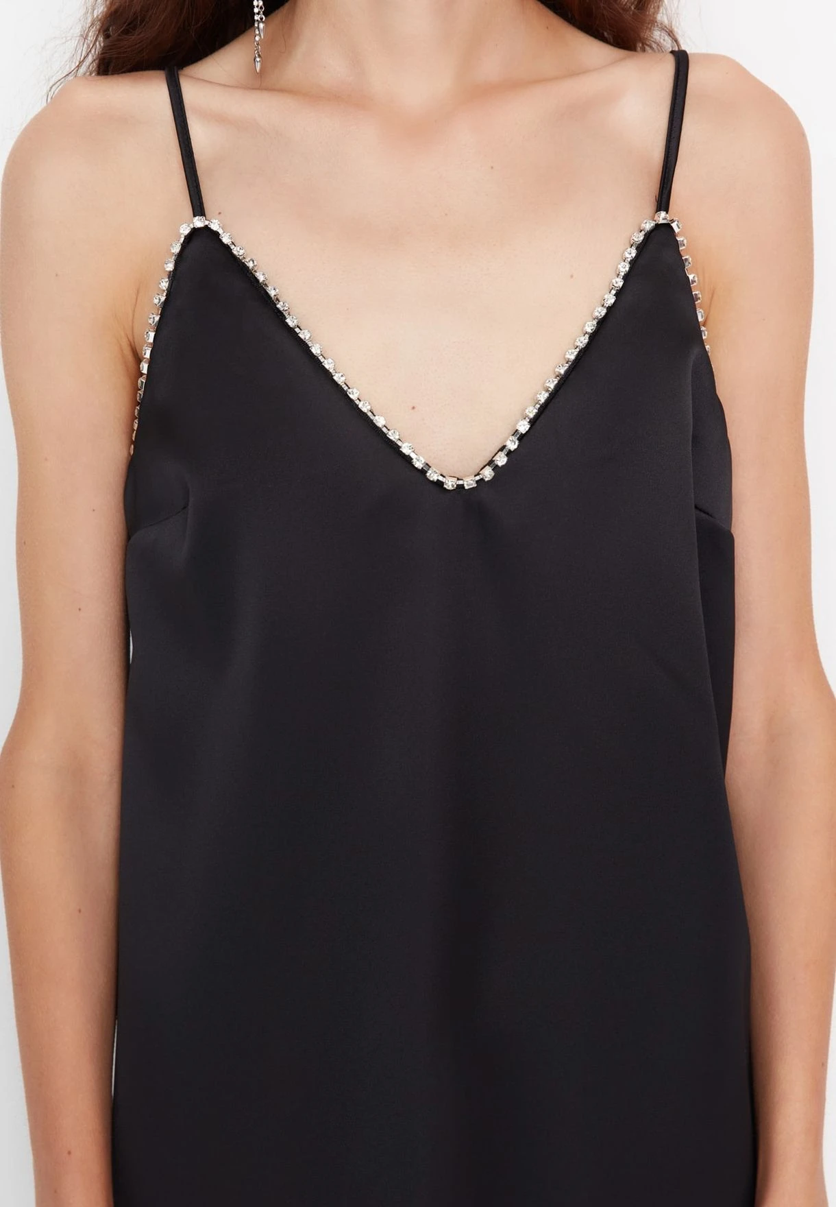 Trendyol Strappy Embellished Detail Dress 4 Trendyol Strappy Embellished Detail Dress - Image 4