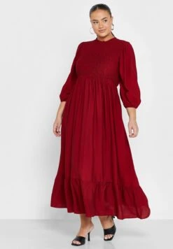 Ruched Detailed Dress -Silk Bloom Dresses Store 4 zoom desktop 450