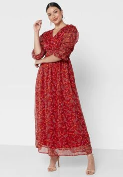 ELLA Printed Dress -Silk Bloom Dresses Store 4 zoom desktop 465