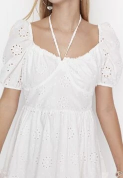 Trendyol Openwork Balloon Sleeve Dress -Silk Bloom Dresses Store 4 zoom desktop 47