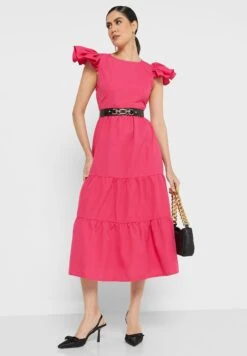 ELLA Relaxed Tiered Dress -Silk Bloom Dresses Store 4 zoom desktop 481