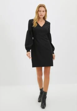 Trendyol Balloon Sleeve Knitted Dress 8 Trendyol Balloon Sleeve Knitted Dress -Silk Bloom Dresses Store 4 zoom desktop 50