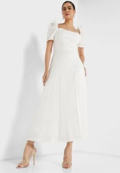 ELLA Puff Sleeve A-Line Dress 7 ELLA Puff Sleeve A-Line Dress -Silk Bloom Dresses Store 4 zoom desktop 500