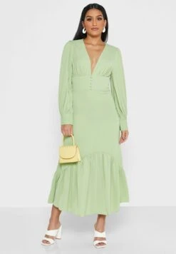 ELLA Bishop Sleeve Flare Dress -Silk Bloom Dresses Store 4 zoom desktop 509