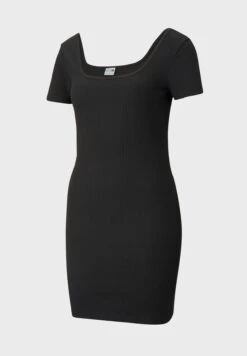 Puma Classics Square Neck Ribbed Dress -Silk Bloom Dresses Store 4 zoom desktop 522