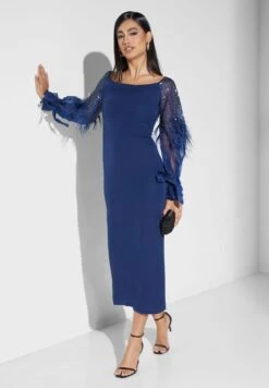 Tie Up Sleeve Mesh Detail Dress 7 Tie Up Sleeve Mesh Detail Dress -Silk Bloom Dresses Store 4 zoom desktop 557