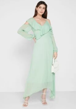 ELLA Cold Shoulder Ruffle Dress 7 ELLA Cold Shoulder Ruffle Dress -Silk Bloom Dresses Store 4 zoom desktop 565