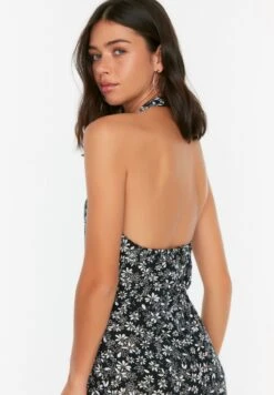 Trendyol Halter Neck Floral Print Dress 8 Trendyol Halter Neck Floral Print Dress -Silk Bloom Dresses Store 4 zoom desktop 572