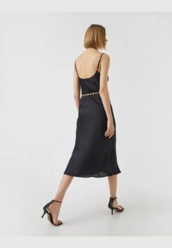 Koton Satin Midi Dress -Silk Bloom Dresses Store 4 zoom desktop 581