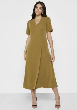 Button Detail Dress 7 Button Detail Dress -Silk Bloom Dresses Store 4 zoom desktop 597