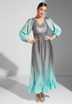 Puff Sleeve Cut Out Dress -Silk Bloom Dresses Store 4 zoom desktop 598