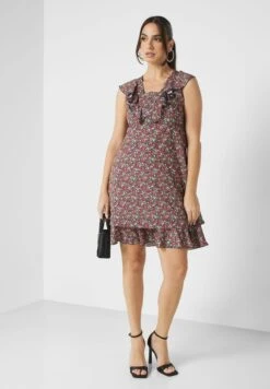 ELLA Midi Dress With 115Cms Length -Silk Bloom Dresses Store 4 zoom desktop 606