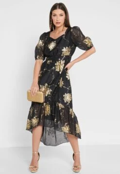 ELLA Asymmetrical Hem Ruffled Dress 7 ELLA Asymmetrical Hem Ruffled Dress -Silk Bloom Dresses Store 4 zoom desktop 614