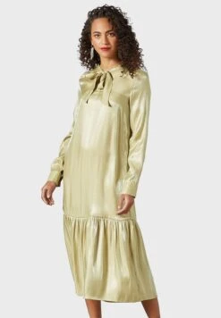 Cut Out Tie Detail Tiered Dress -Silk Bloom Dresses Store 4 zoom desktop 615