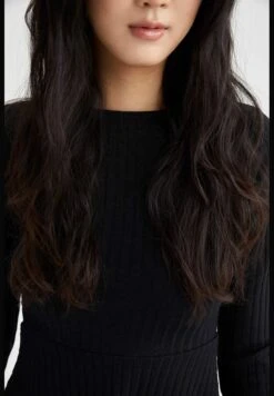 DeFacto A Cut Long Sleeve Cable Knit Mini Dress 8 DeFacto A Cut Long Sleeve Cable Knit Mini Dress -Silk Bloom Dresses Store 4 zoom desktop 619