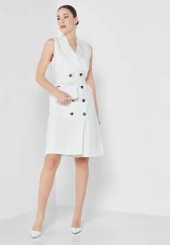 Tie Detail Buttoned Dress 7 Tie Detail Buttoned Dress -Silk Bloom Dresses Store 4 zoom desktop 641